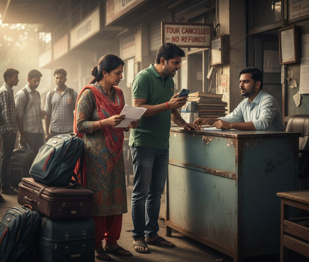 Poor experience with tour operators